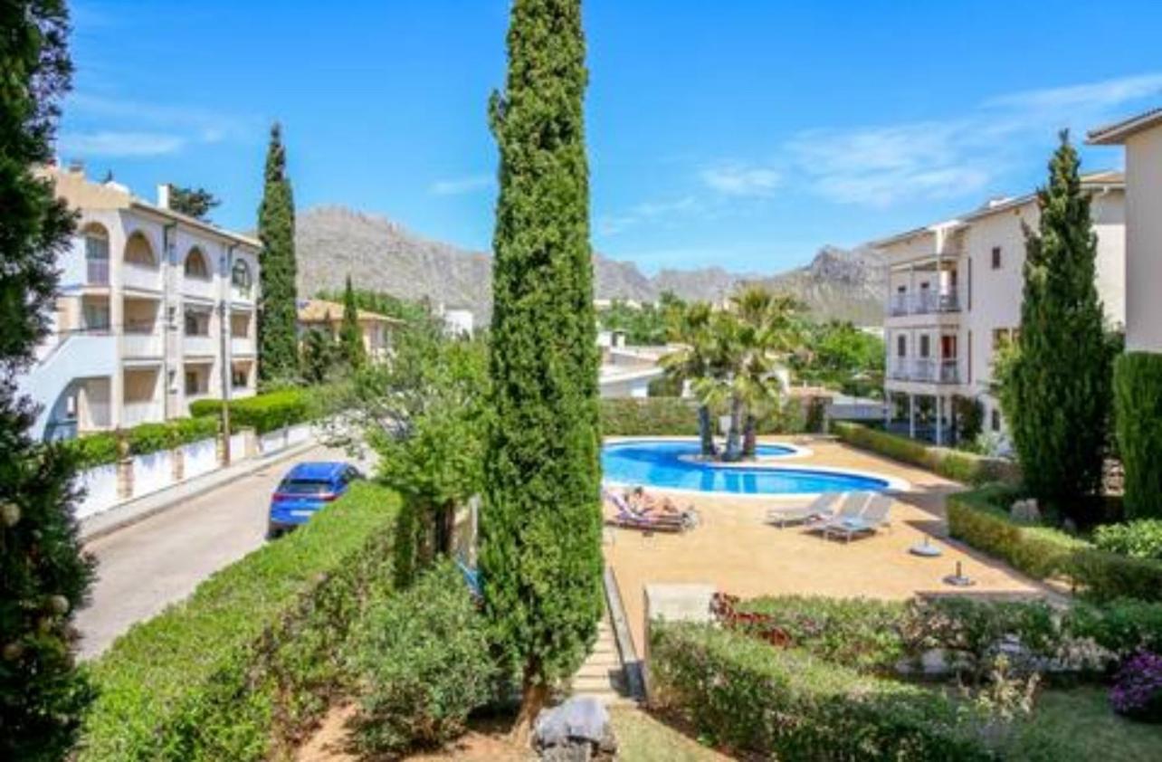 Seaside Apartment Las Mimosas in Puerto Pollensa Exterior foto
